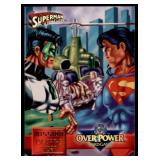 Set of 7 DC Overpower Comic Gaming Cards | Superman Action Cards | Mission: | Eye of the Storm