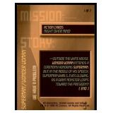 Set of 7 DC Overpower Comic Gaming Cards | Superman Action Cards | Mission: | Might Over Mind