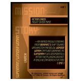 Set of 7 DC Overpower Comic Gaming Cards | Superman Action Cards | Mission: | Might Over Mind