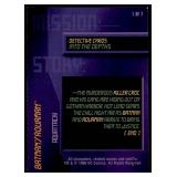 Set of 7 DC Overpower Comic Gaming Cards | Batman Detective Cards | Mission: | Into the Depths