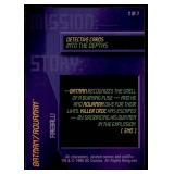 Set of 7 DC Overpower Comic Gaming Cards | Batman Detective Cards | Mission: | Into the Depths