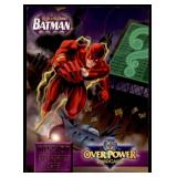 Set of 7 DC Overpower Comic Gaming Cards | Batman Detective Cards | Mission: | Race Against Crime