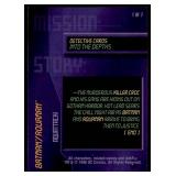 Set of 7 DC Overpower Comic Gaming Cards | Batman Detective Cards | Mission: | Into the Depths