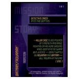 Set of 7 DC Overpower Comic Gaming Cards | Batman Detective Cards | Mission: | Into the Depths