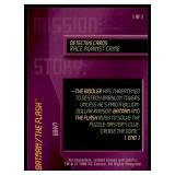 Set of 7 DC Overpower Comic Gaming Cards | Batman Detective Cards | Mission: | Race Against Crime