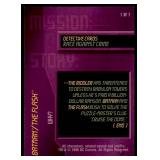 Set of 7 DC Overpower Comic Gaming Cards | Batman Detective Cards | Mission: | Race Against Crime