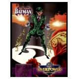 Lot of 30 DC Overpower Comic Gaming Cards | Batman Detective Cards & Superman Action Cards
