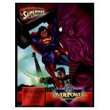 Lot of 30 DC Overpower Comic Gaming Cards | Batman Detective Cards & Superman Action Cards