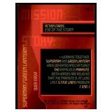 Lot of 30 DC Overpower Comic Gaming Cards | Batman Detective Cards & Superman Action Cards