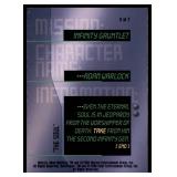 Set of 7 Marvel Overpower Comic Gaming Cards | Mission: Infinity Gauntlet