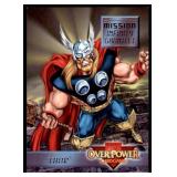 Set of 7 Marvel Overpower Comic Gaming Cards | Mission: Infinity Gauntlet