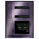 Set of 7 Marvel Overpower Comic Gaming Cards | Mission: Infinity Gauntlet