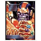 Set of 7 Marvel Overpower Comic Gaming Cards | Mission: Infinity Gauntlet