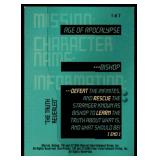 Set of 7 Marvel Overpower Comic Gaming Cards | Mission: Age of Apocalypse