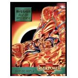Set of 7 Marvel Overpower Comic Gaming Cards | Mission: Age of Apocalypse