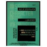 Set of 7 Marvel Overpower Comic Gaming Cards | Mission: Age of Apocalypse