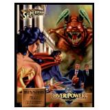 Set of 7 DC Overpower Comic Gaming Cards | Superman Action Cards | Mission: | Might Over Mind