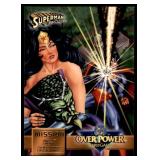 Set of 7 DC Overpower Comic Gaming Cards | Superman Action Cards | Mission: | Might Over Mind