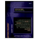 Set of 7 DC Overpower Comic Gaming Cards | Batman Detective Cards | Mission: | Into the Depths