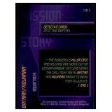 Set of 7 DC Overpower Comic Gaming Cards | Batman Detective Cards | Mission: | Into the Depths