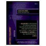 Set of 7 DC Overpower Comic Gaming Cards | Batman Detective Cards | Mission: | Into the Depths