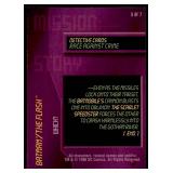 Set of 7 DC Overpower Comic Gaming Cards | Batman Detective Cards | Mission: | Race Against Time