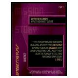 Set of 7 DC Overpower Comic Gaming Cards | Batman Detective Cards | Mission: | Race Against Time