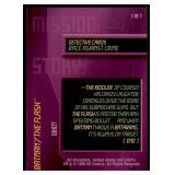 Set of 7 DC Overpower Comic Gaming Cards | Batman Detective Cards | Mission: | Race Against Time