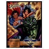 Set of 7 DC Overpower Comic Gaming Cards | Superman Action Cards | Mission: | Might Over Mind