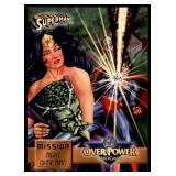 Set of 7 DC Overpower Comic Gaming Cards | Superman Action Cards | Mission: | Might Over Mind