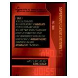 Set of 7 DC Overpower Comic Gaming Cards | Superman Action Cards | Mission: | Eye of the Storm