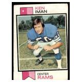 Lot of 23 1973 Topps NFL Football Cards | Some Condition Issues See Photos for Details