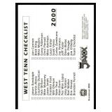 Set of 30 Team Set West Tenn Diamond Jaxx 2000 Minor League Baseball Cards