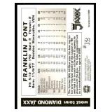 Set of 30 Team Set West Tenn Diamond Jaxx 2000 Minor League Baseball Cards