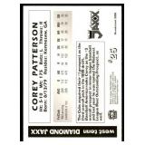 Set of 30 Team Set West Tenn Diamond Jaxx 2000 Minor League Baseball Cards