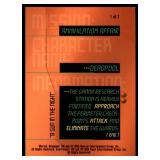 Marvel Overpower Comic Gaming Cards | Mission: | Annihilation Affair