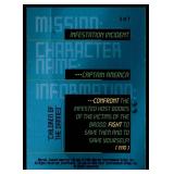 Marvel Overpower Comic Gaming Cards | Mission: | Infestation Incident