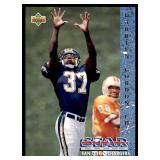 Lot of 52 1993 Upper Deck Football | Star Rookie Cards