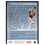 Lot of 52 1993 Upper Deck Football | Star Rookie Cards