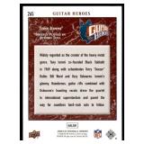 Lot of 9 2008 Upper Deck Football Heroes Cards Guitar Heroes Sports Heroes | Tom Morello Rulon Gardner