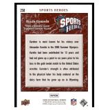 Lot of 9 2008 Upper Deck Football Heroes Cards Guitar Heroes Sports Heroes | Tom Morello Rulon Gardner