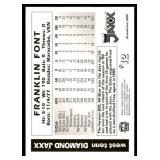 Set of 30 Team Set West Tenn Diamond Jaxx 2000 Minor League Baseball Cards | Some Condition Issues See Photos for Details