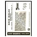 Set of 30 Team Set West Tenn Diamond Jaxx 2000 Minor League Baseball Cards | Some Condition Issues See Photos for Details