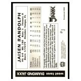 Set of 30 Team Set West Tenn Diamond Jaxx 2000 Minor League Baseball Cards | Some Condition Issues See Photos for Details