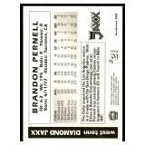 Set of 30 Team Set West Tenn Diamond Jaxx 2000 Minor League Baseball Cards | Some Condition Issues See Photos for Details