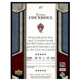 Lot of 17 2007 & 2008 Upper Deck Soccer Cards