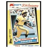 Lot of 41 1982 Topps Kmart 20th Anniversary Baseball Cards | Mays Mantle Koufax & More