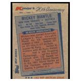 Lot of 41 1982 Topps Kmart 20th Anniversary Baseball Cards | Mays Mantle Koufax & More