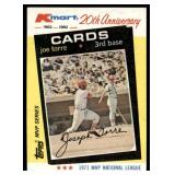 Lot of 41 1982 Topps Kmart 20th Anniversary Baseball Cards | Mays Mantle Koufax & More