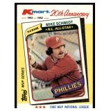 Lot of 41 1982 Topps Kmart 20th Anniversary Baseball Cards | Mays Mantle Koufax & More